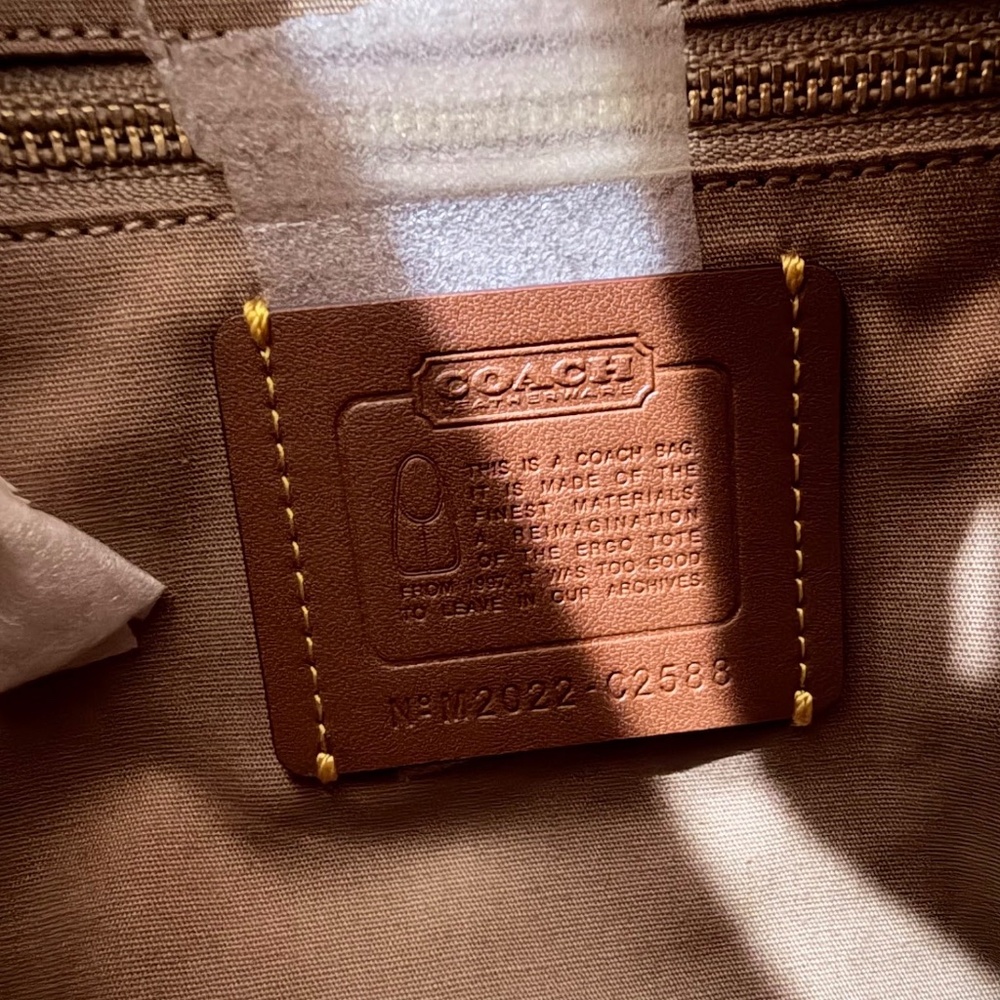 Coach 1941 Originals Ergo Shoulder Bag in Signature Jacquard C2588 Stone Ivory - Picture 7 of 13
